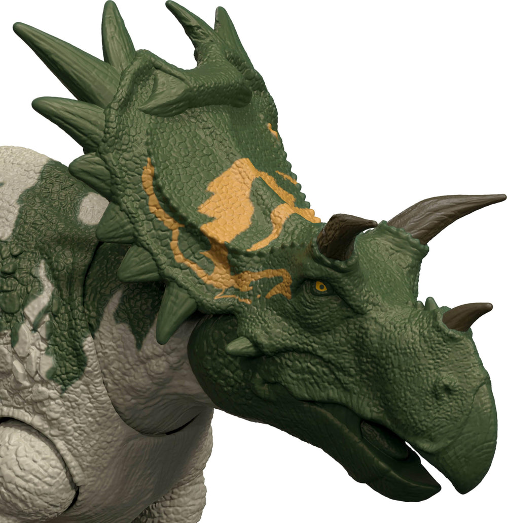 Mattel Jurassic World Rebirth Spiclypeus display-ready figure for die-hard dinosaur collections.