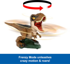 Mattel Jurassic World RC controller lets kids command the full-function dino.
