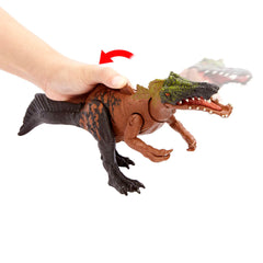 Mattel Jurassic World Wild Roar Irritator AR app experience enhances adventures