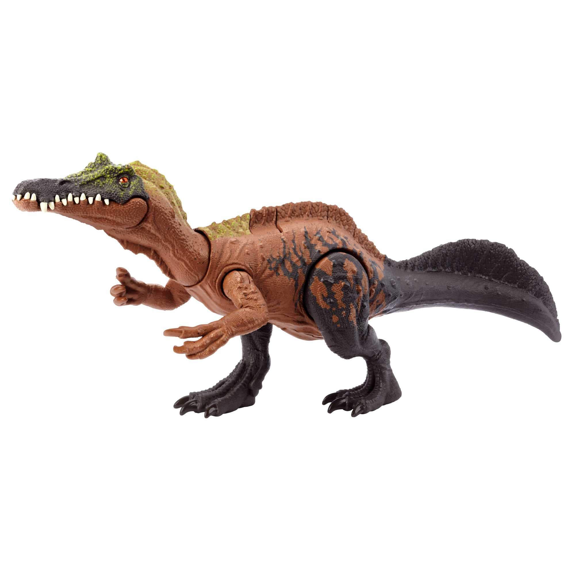 Mattel Jurassic World Wild Roar Irritator figure roaring and poseable for dynamic play