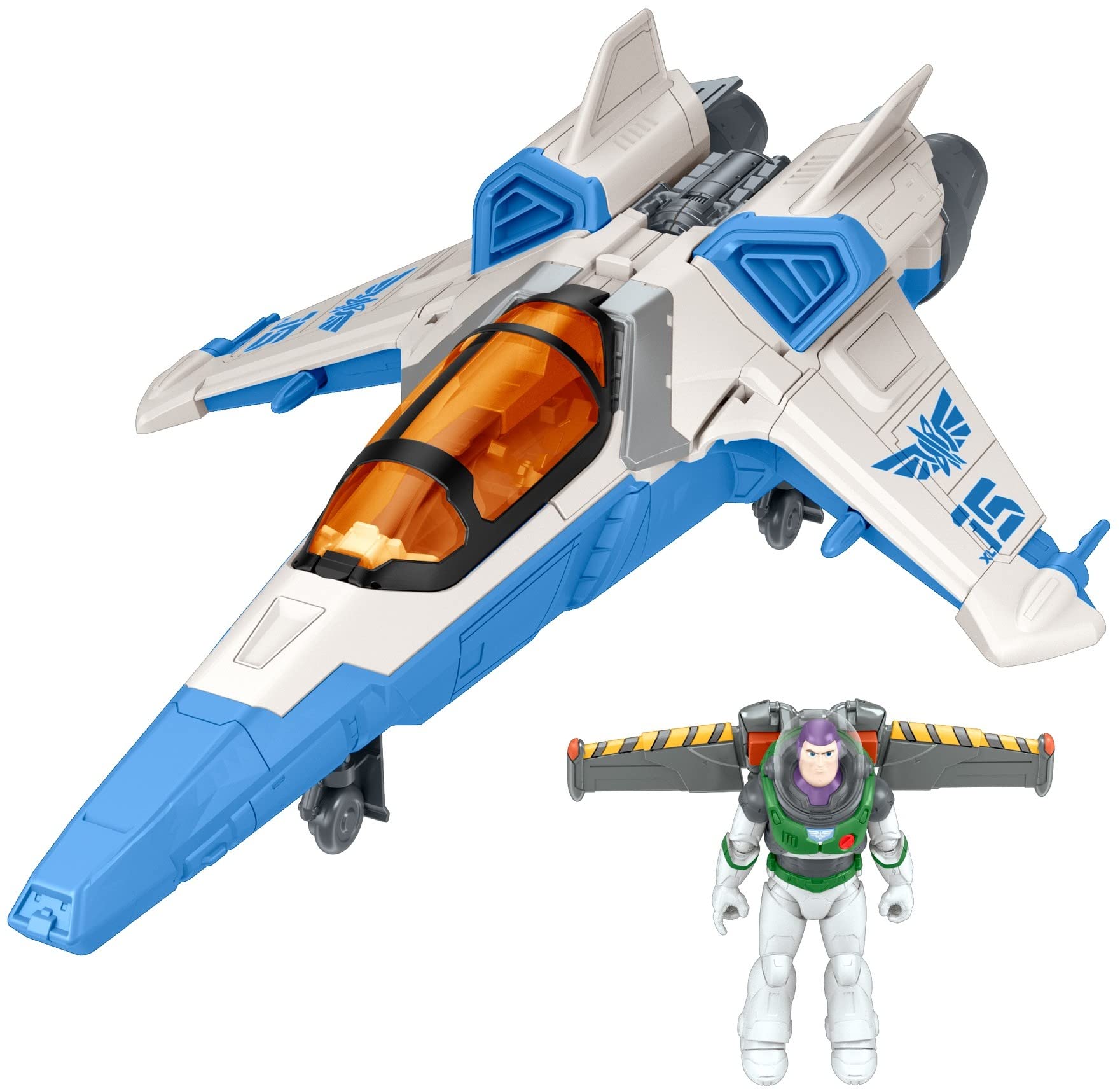 Mattel Lightyear XL-15 spaceship image for imaginative space adventures.