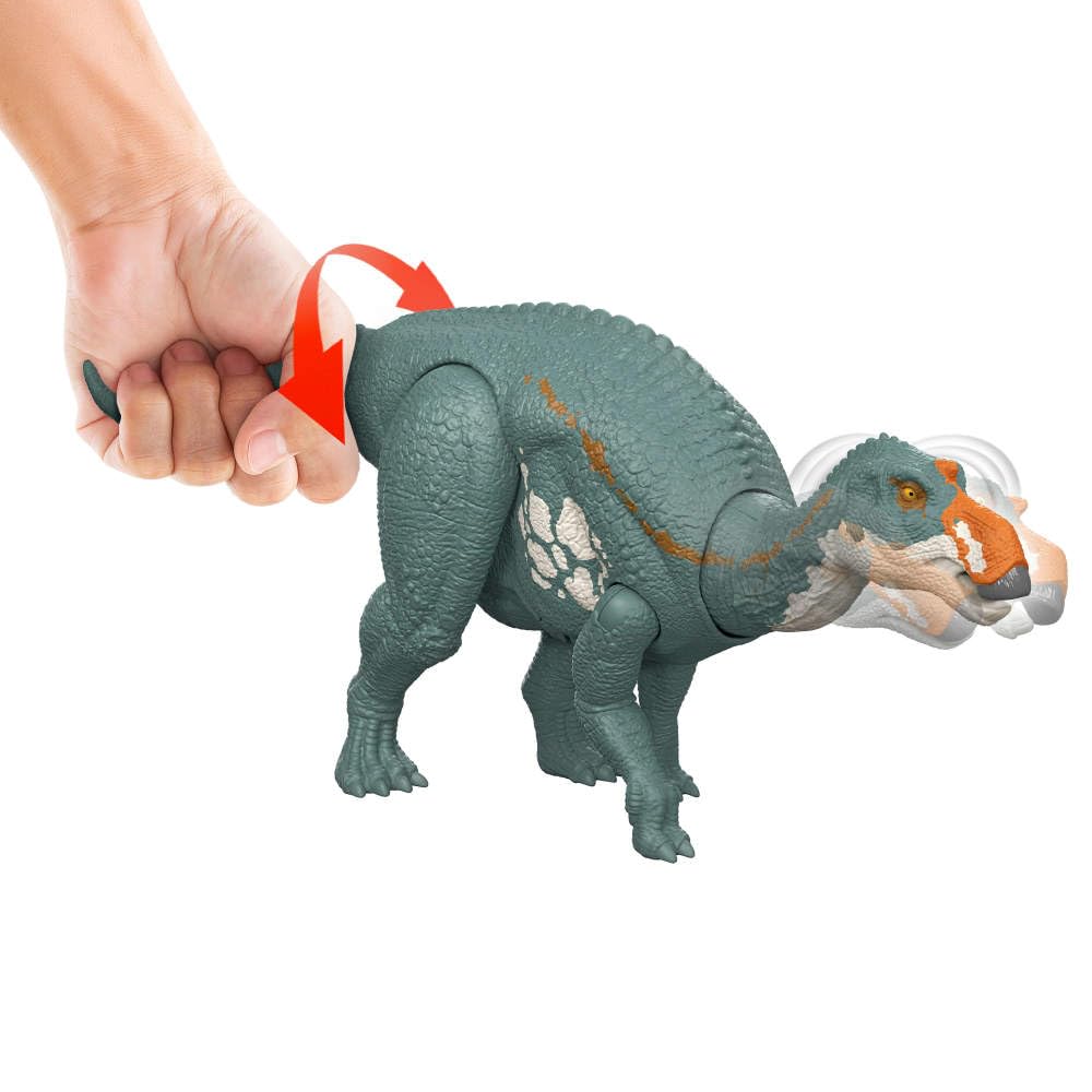 Mattel Maiasaura with articulated joints for poseable display