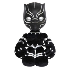Mattel Marvel Black Panther plush eyes light up for engaging play sessions