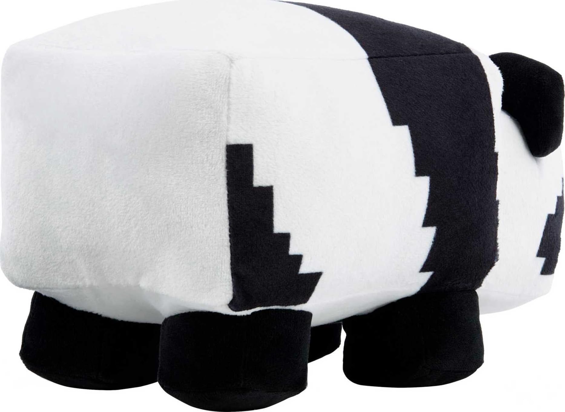 Compact 8-inch Mattel panda plush is travel-friendly for kids.