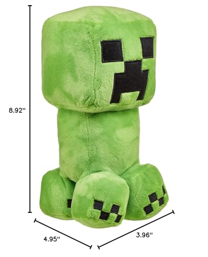 Mattel Minecraft basic plush character pack, gift-ready for Minecraft fans.