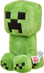 Mattel Minecraft basic plush Skeleton, compact 8-inch size for easy display.