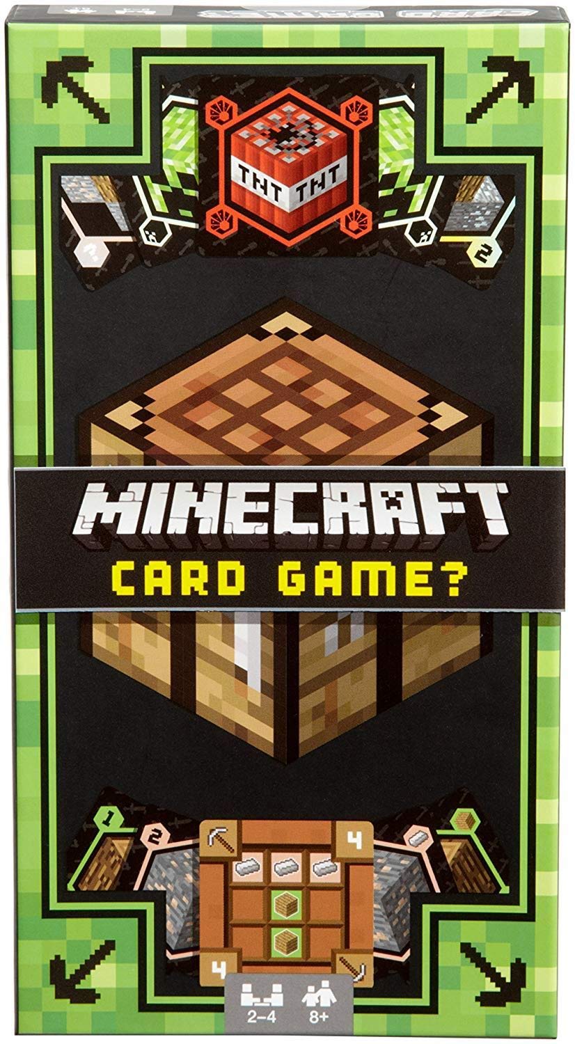 Mattel Minecraft Card Game tools cards grant strategic powers for decisions.