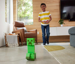 Explosion particles launch from the Creeper for dramatic in-person action