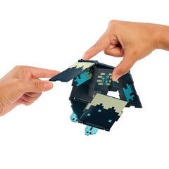 Mattel Minecraft Flippin' Figs locking panels enable fast figure swaps