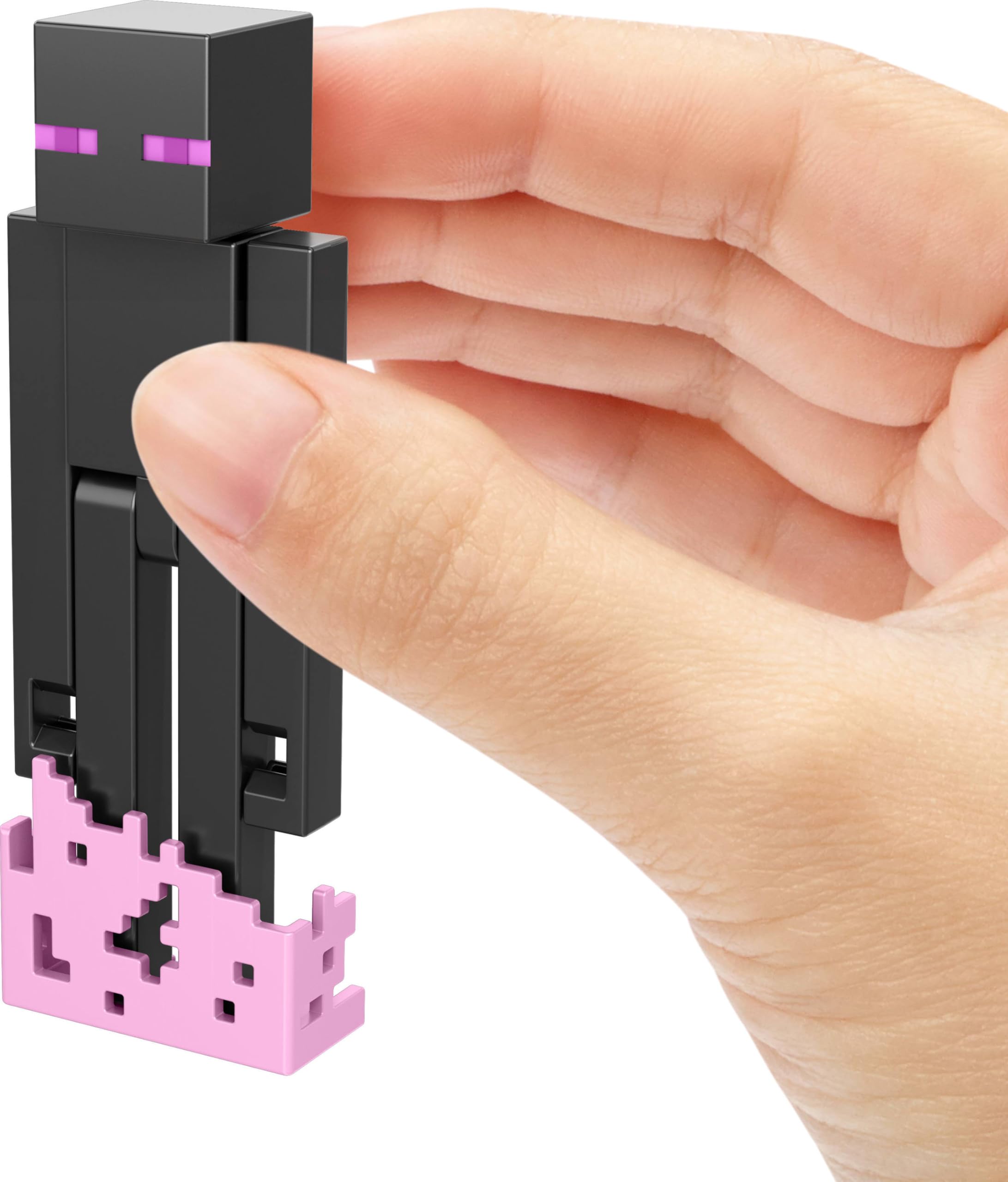 Mattel Minecraft characters in pixelated style appeal to collectors and players