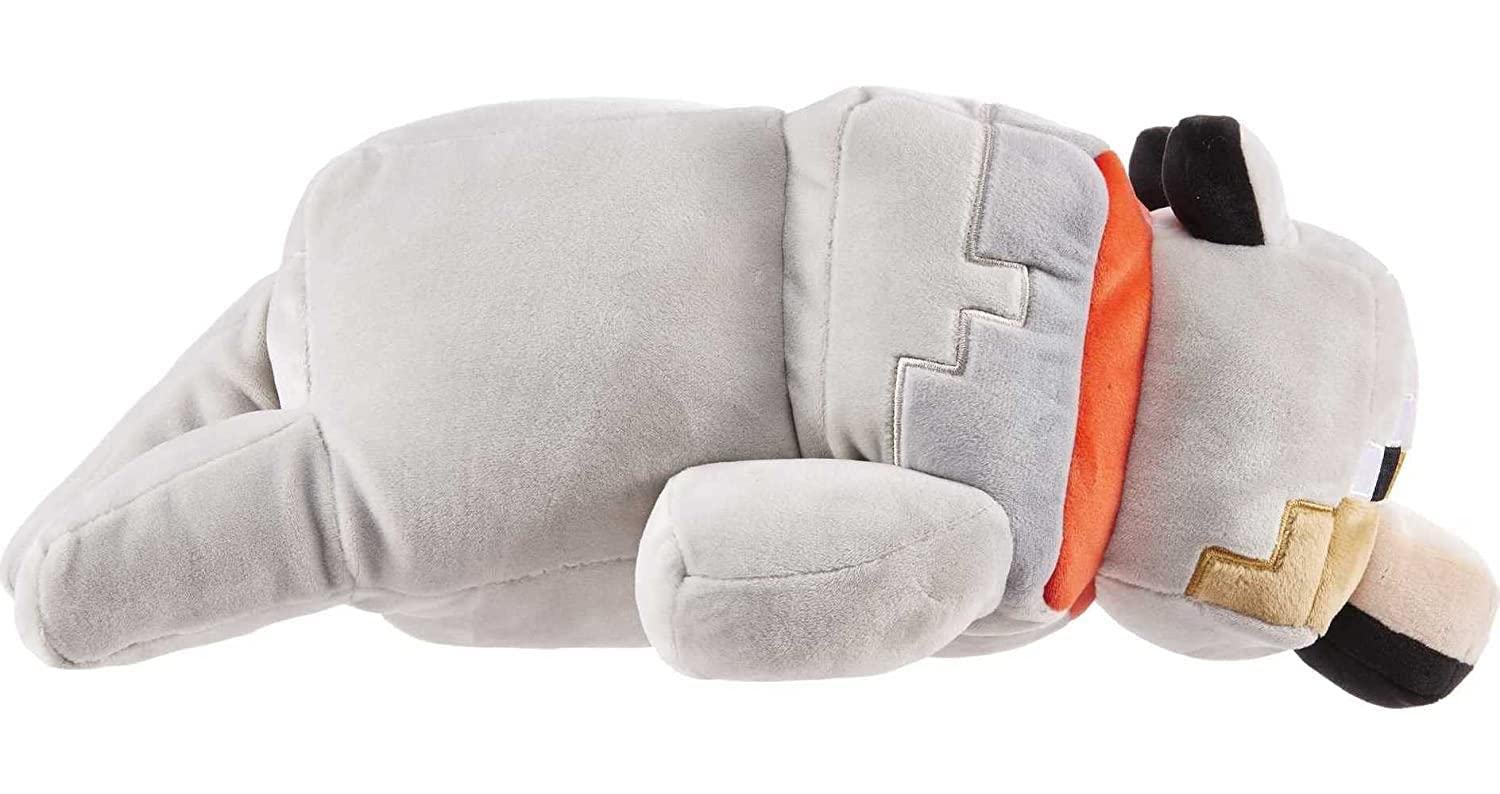 Mattel Minecraft Plush packaging showcases collectible nature and character variety.