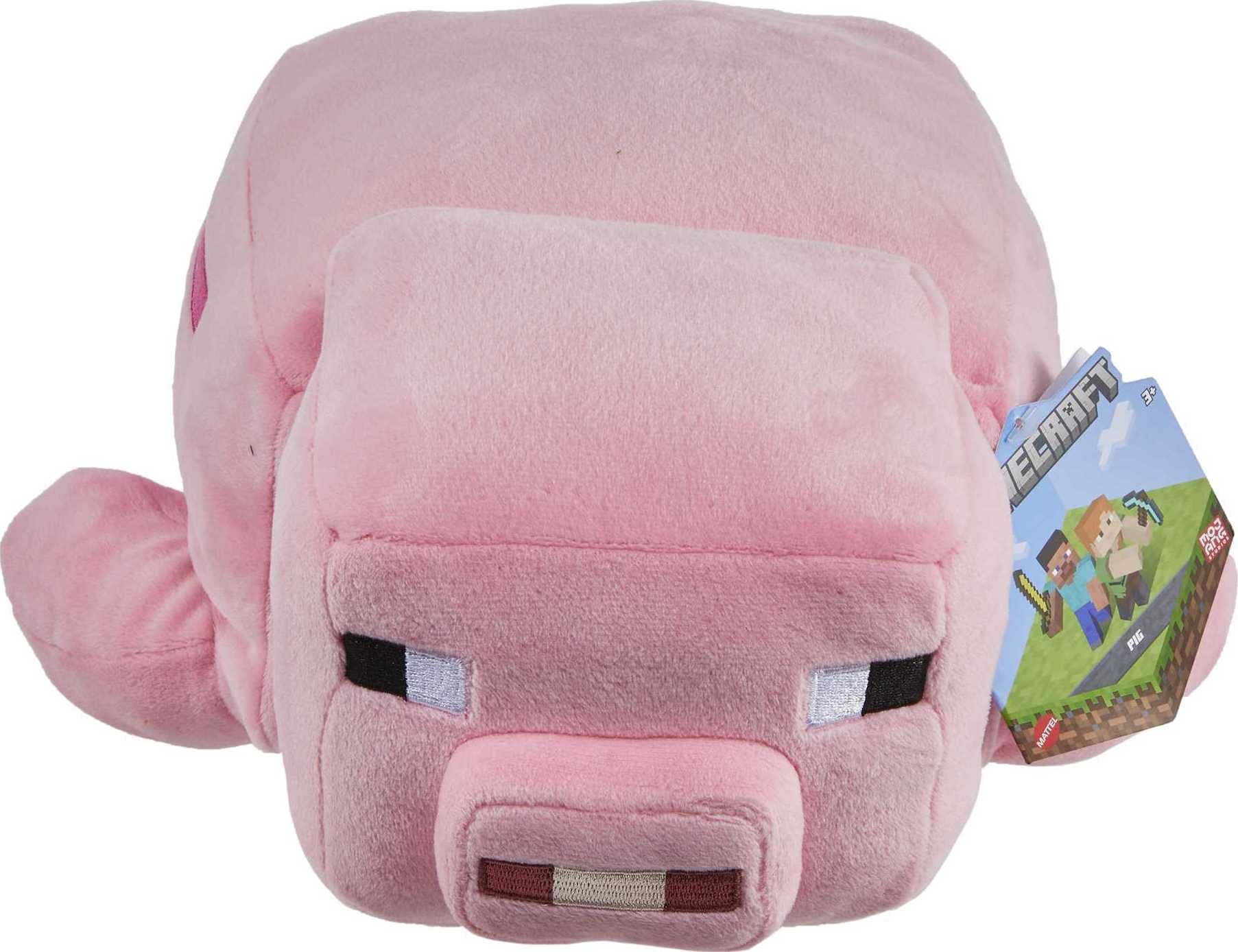 Mattel Minecraft Plush Pig leg beans add weight for floppy play