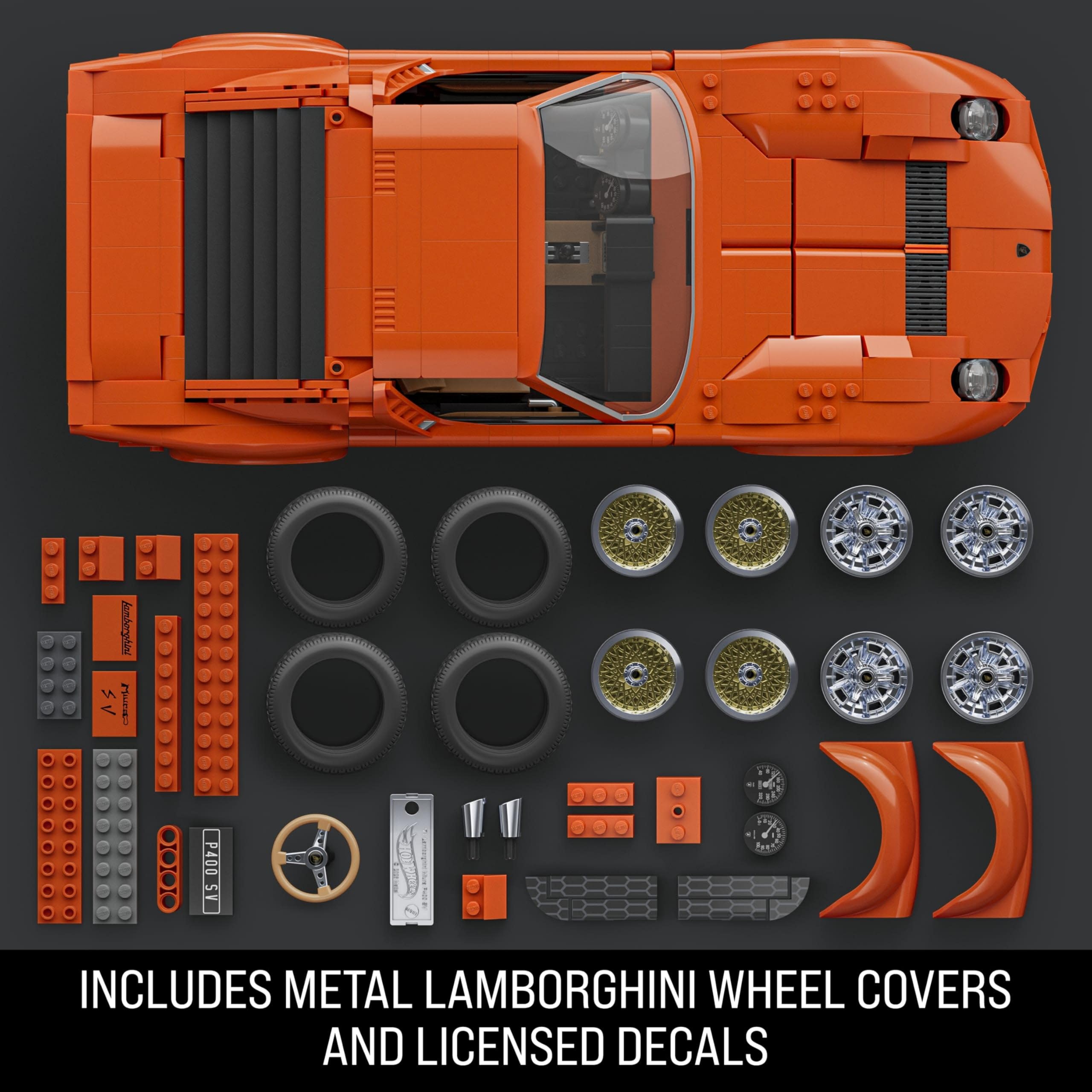 Mattel Miura next to exclusive 1:64 metal car for scale and collection benefit