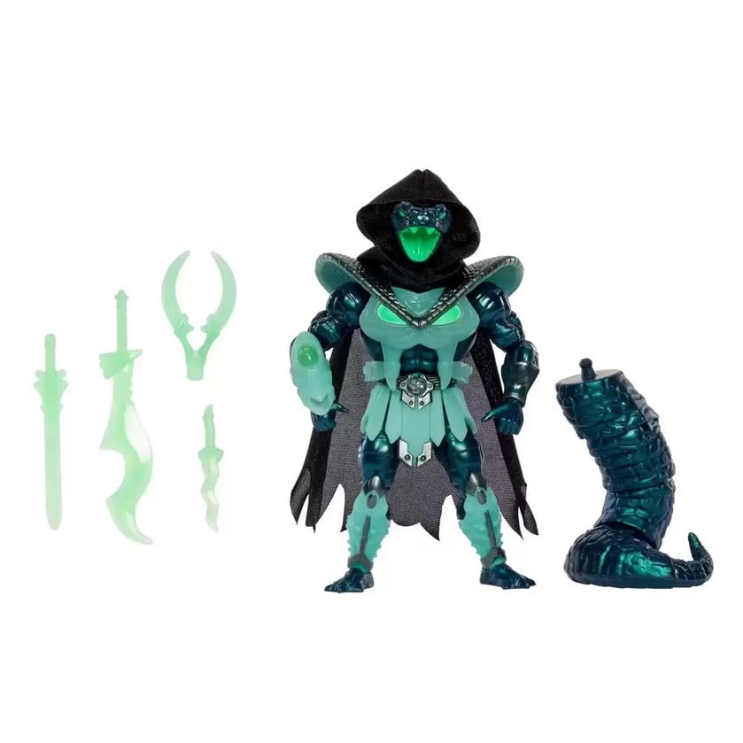 Mattel MOTU Origins Necro-Conda deluxe snake lower half for serpent-form customization.