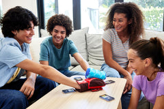 Mattel Games Rock Em Sock Em blue glove for team-based play