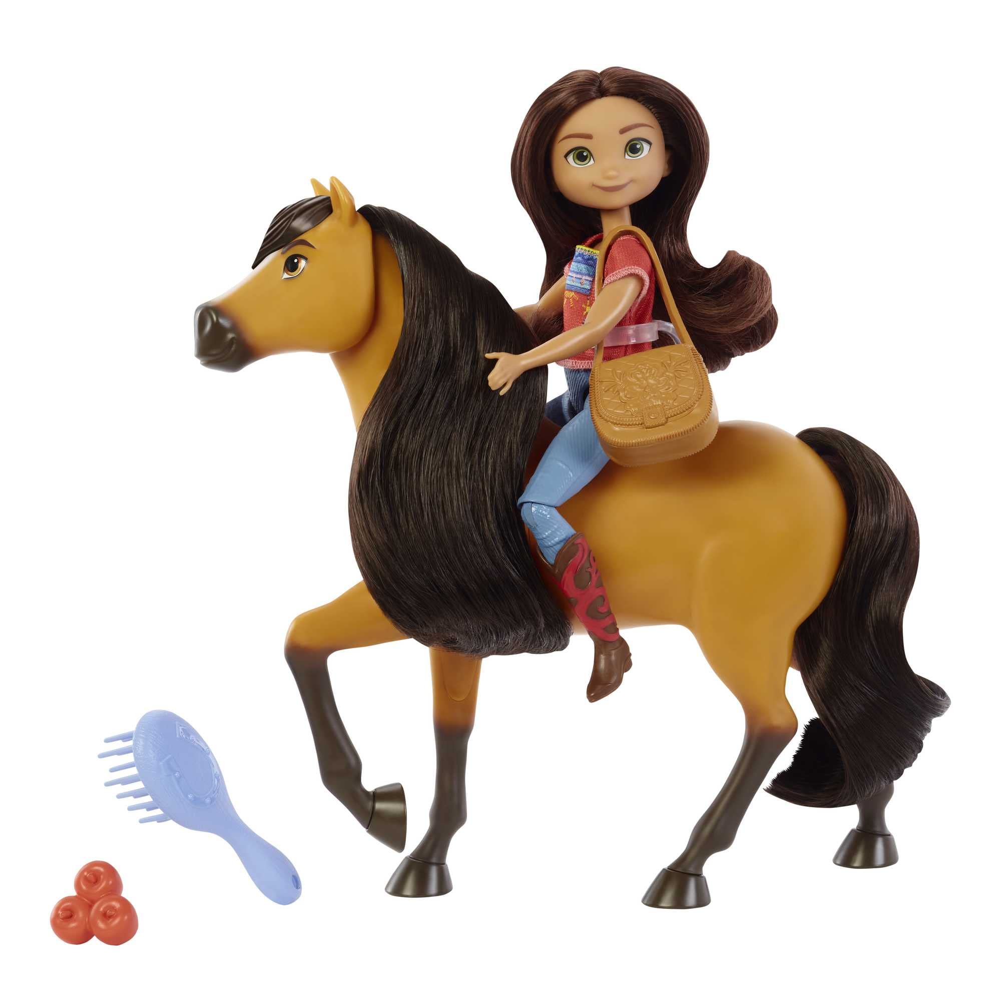 Lucky doll boots and purse accessories for adventures and outfits.