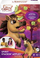 Mattel Spirit Stackin’ Apples: Spirit’s nose ready for precise stacking and fine motor practice.