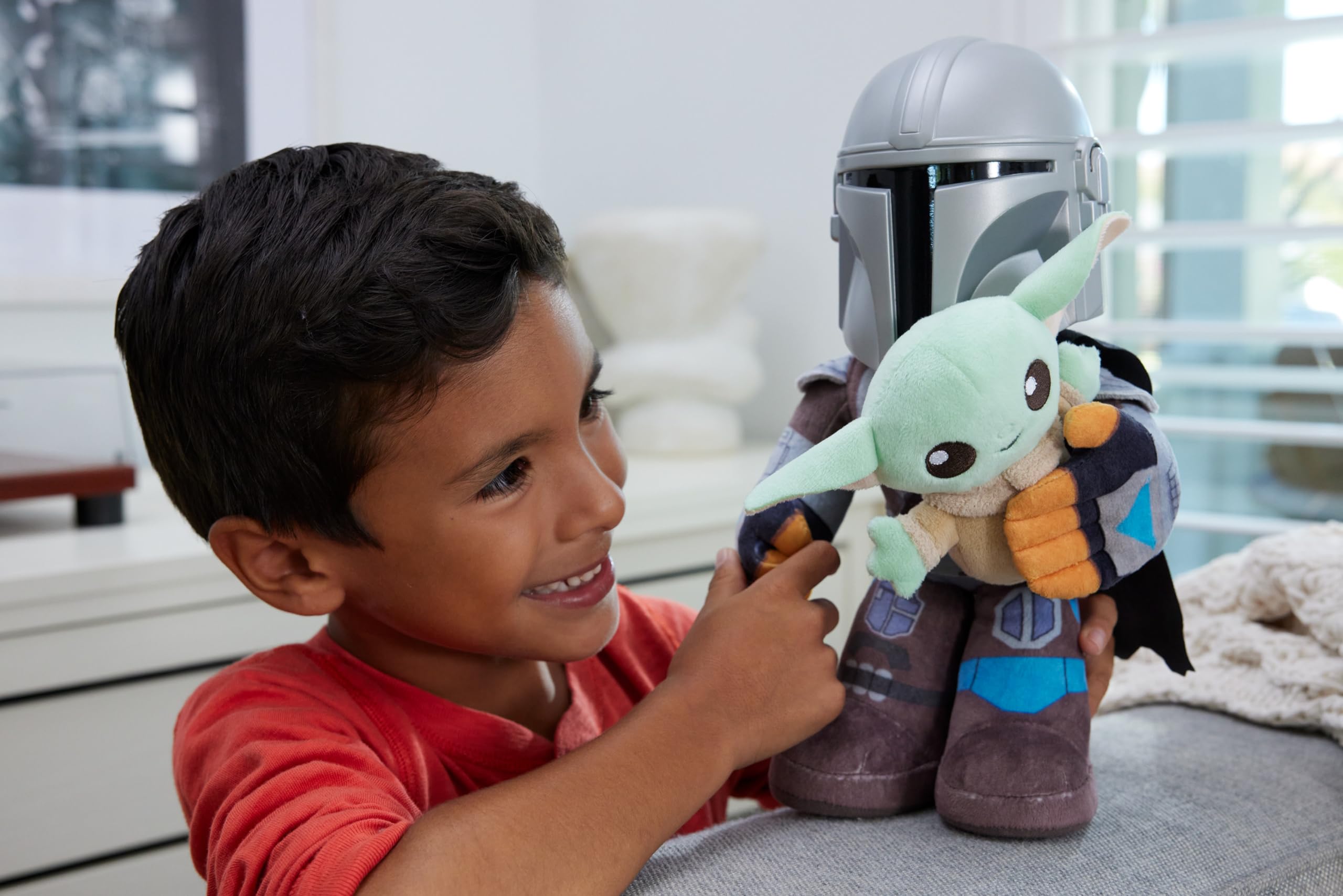 Mattel Star Wars Clan of Two Grogu plush—4-inch figure perfect for on-the-go play.