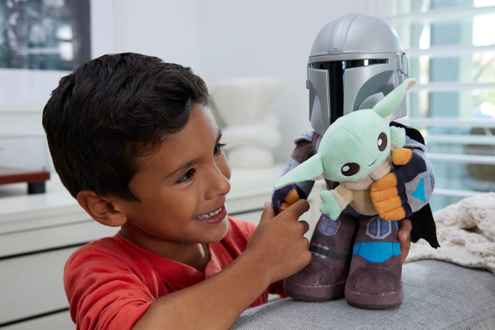 Mattel Star Wars Clan of Two Grogu plush—4-inch figure perfect for on-the-go play.