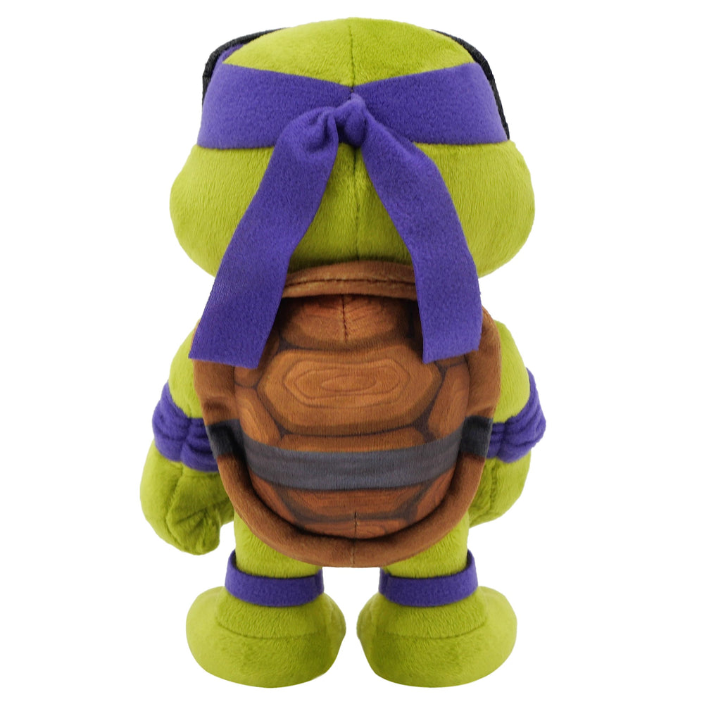 Mattel TMNT Donatello plush soft fabric ideal for gentle touch during play.