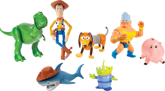 Mattel Toy Story Slinky Dog action figure ideal for dynamic poses and storytelling adventures.