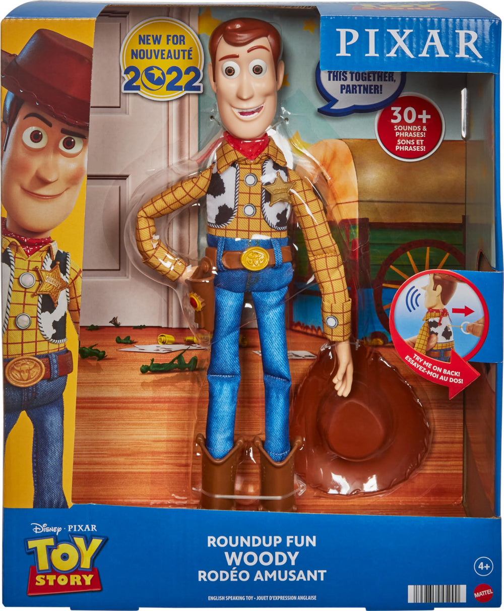 Mattel Toy Story Woody Roundup Fun packaging supports gift-ready play experiences