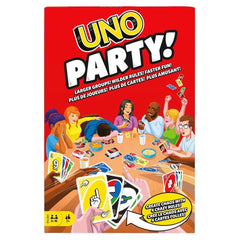 Mattel UNO Party Game large groups enables quick setup and fast rounds for gatherings.