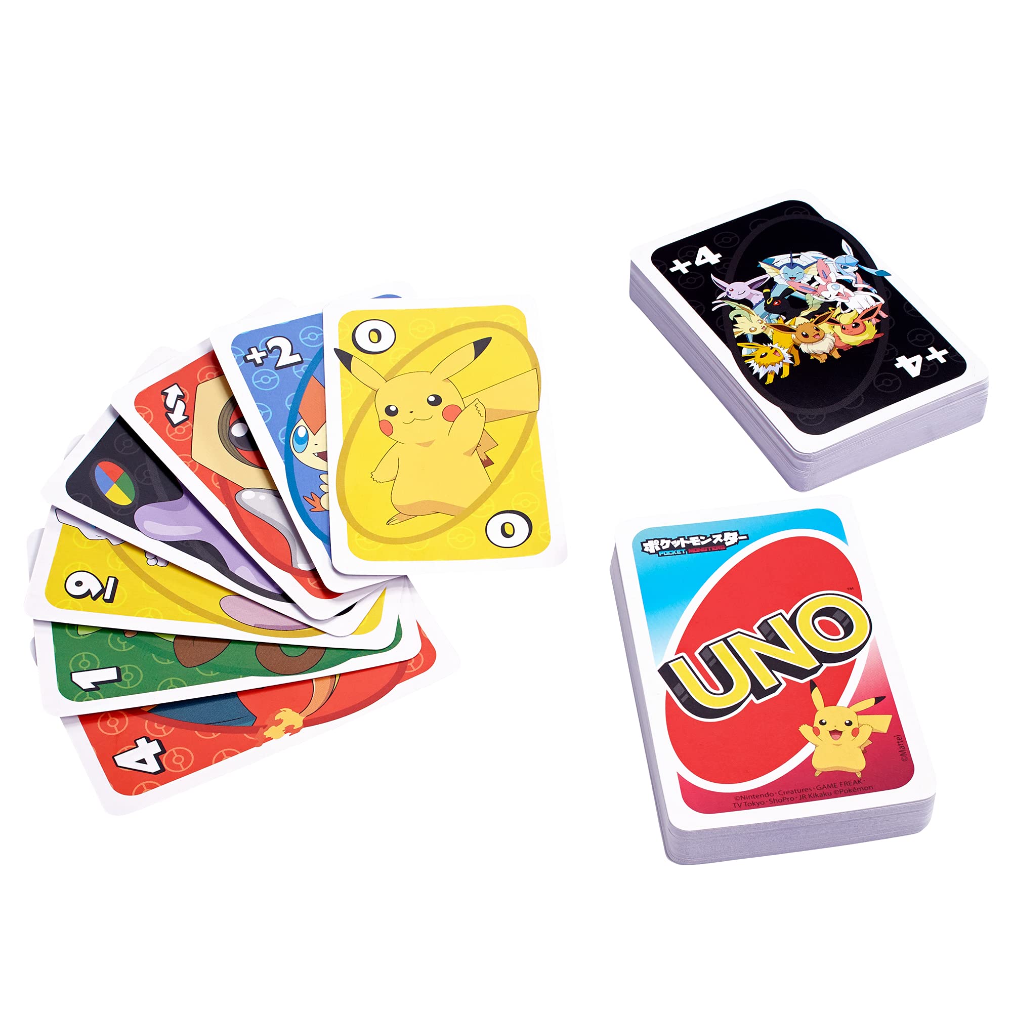Vivid Pokémon-inspired character cards showcase dynamic artwork for immersive play.