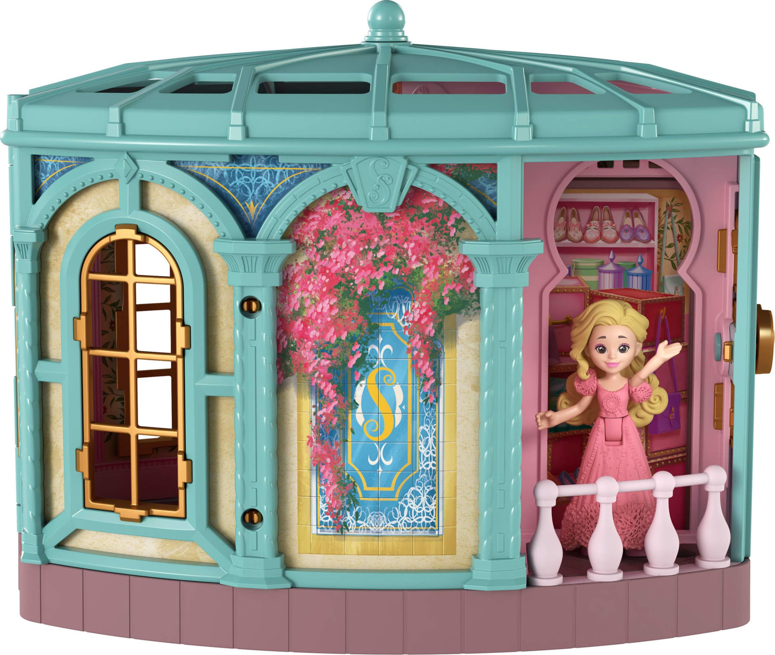 Mattel Wicked dorm playset: dorm room details inspired by the movie for immersion.