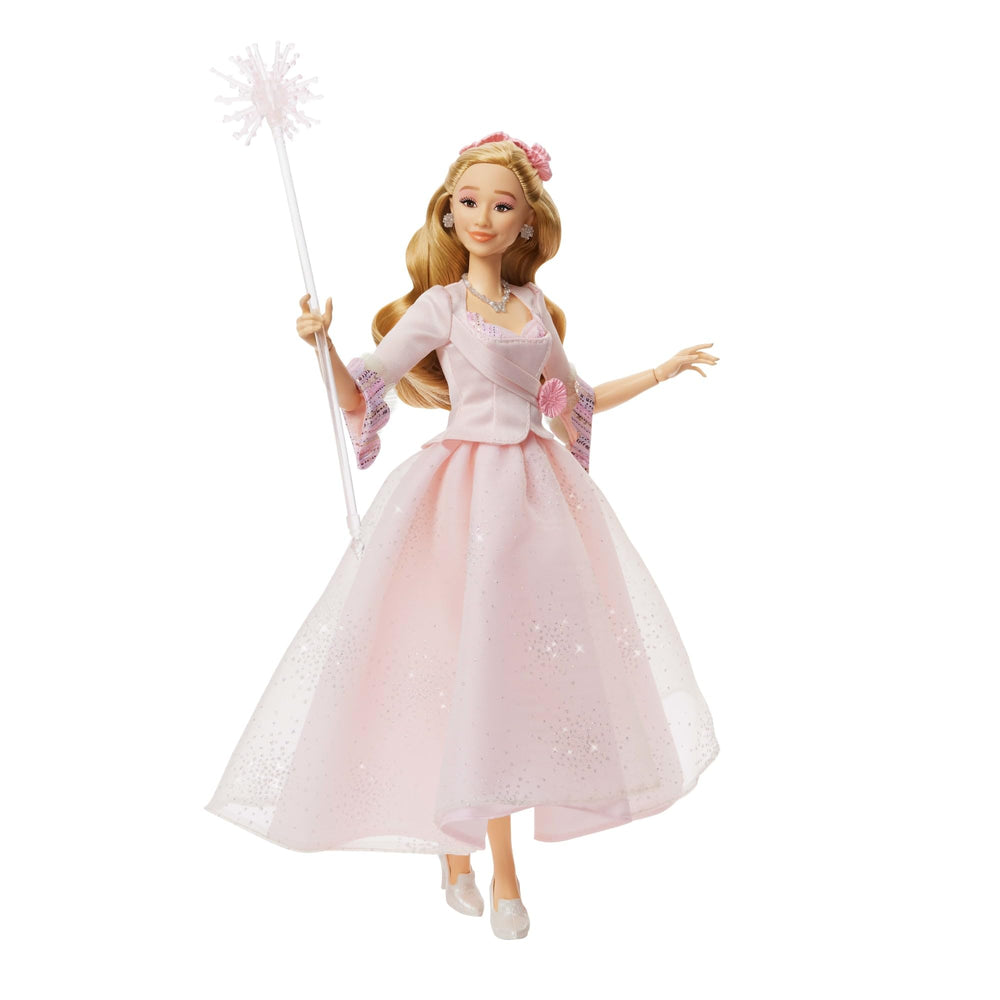 Mattel Wicked Glinda 11 articulation points enable expressive posing for storytelling.