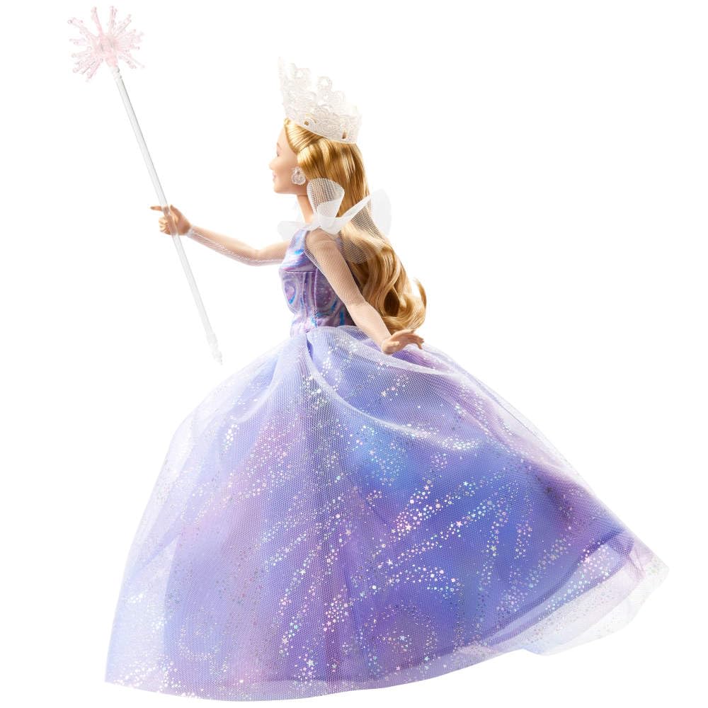 Mattel Wicked Glinda doll suitable for ages 4 and up.