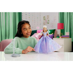 Mattel Wicked Glinda doll flutter shoulders enable dynamic posing.