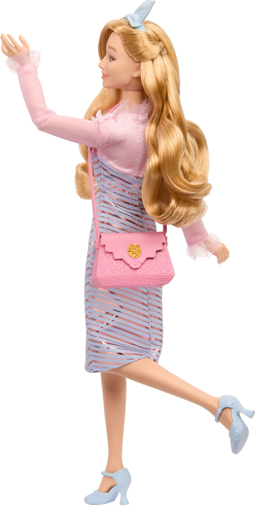 Mattel Wicked Glinda doll with posable joints for dynamic posing
