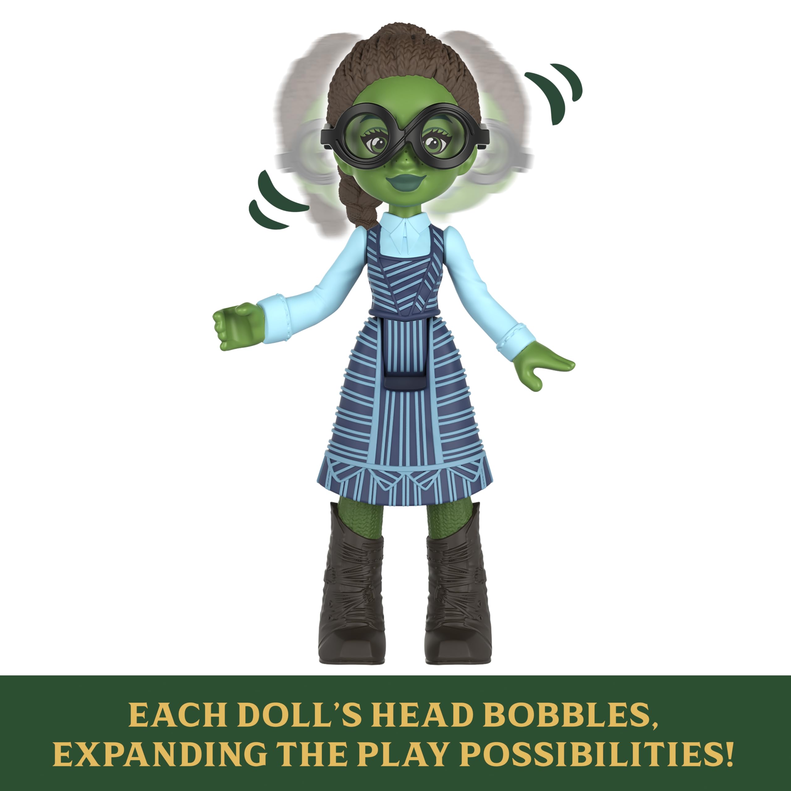 Mattel Wicked Nessarose with wheelchair accessory for inclusive storytelling
