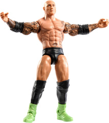 Mattel WWE Batista action figure TrueFX skin-tone likeness for display
