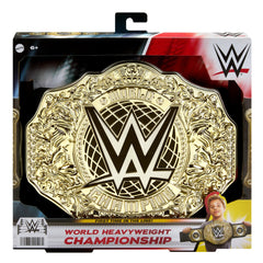 Mattel WWE Championship Belt packaging shown for gifting