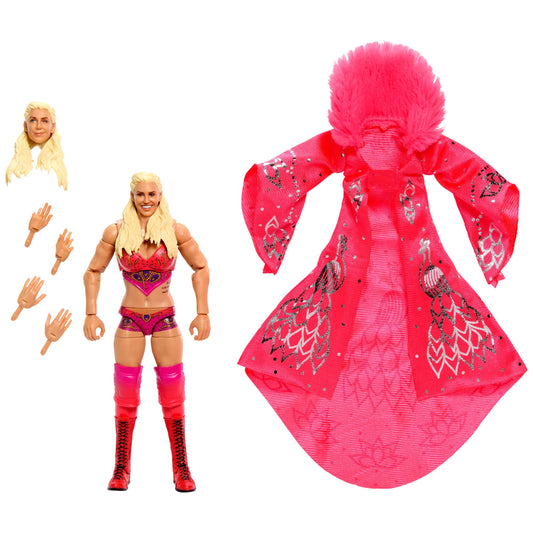 Mattel WWE Charlotte Flair Ultimate Edition figure ready for dynamic poses and display.
