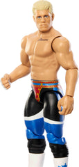 Mattel WWE Cody Rhodes American Nightmare figure ring-gear-authentic provides an authentic on-screen look.