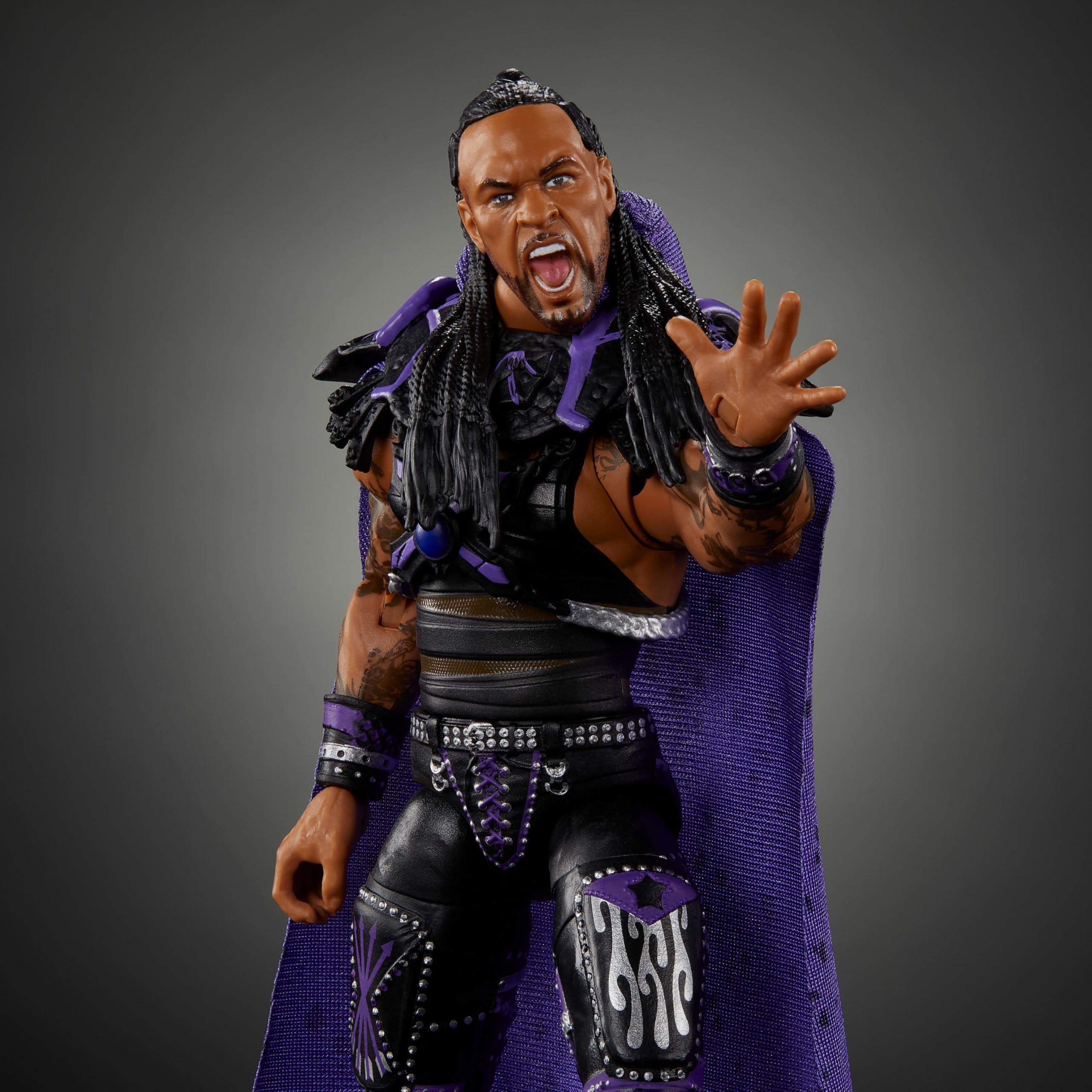 Mattel WWE Damian Priest Ultimate Edition figure with 30+ articulation points for lifelike posing