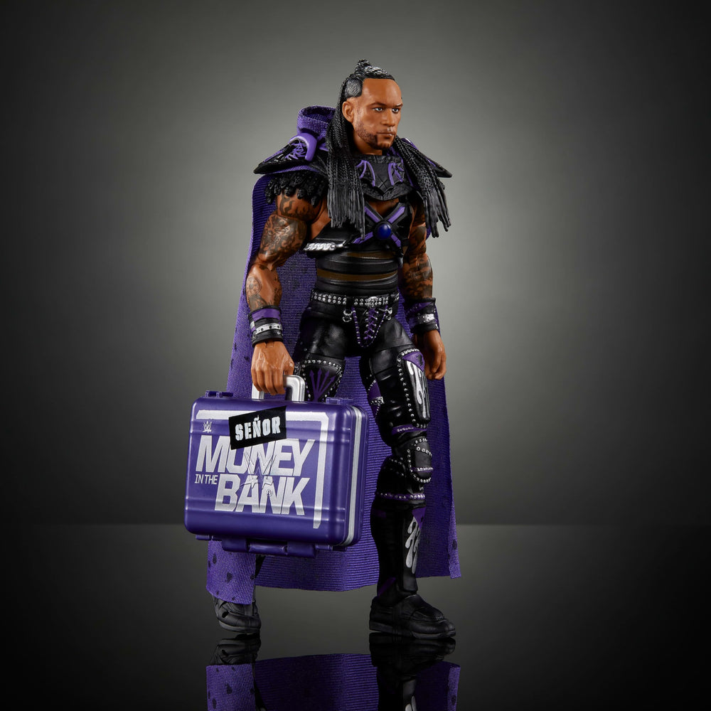 Mattel WWE Damian Priest Ultimate Edition figure swappable heads for expressive posing