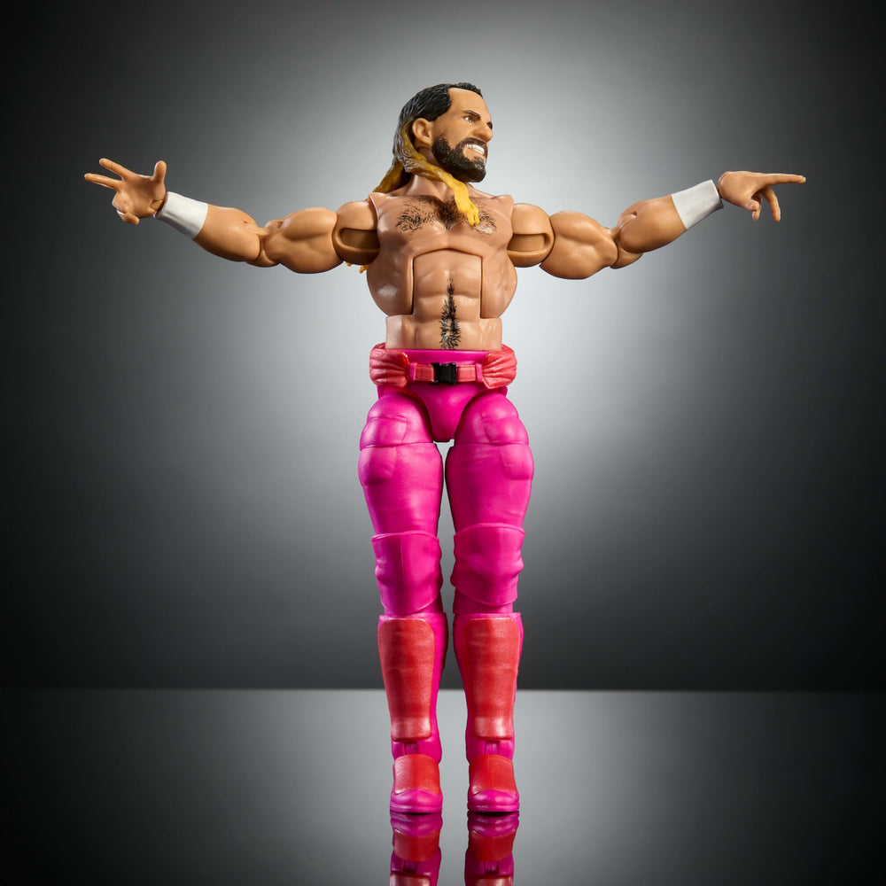 Deluxe articulation supports authentic poses and signature moves demonstrations.