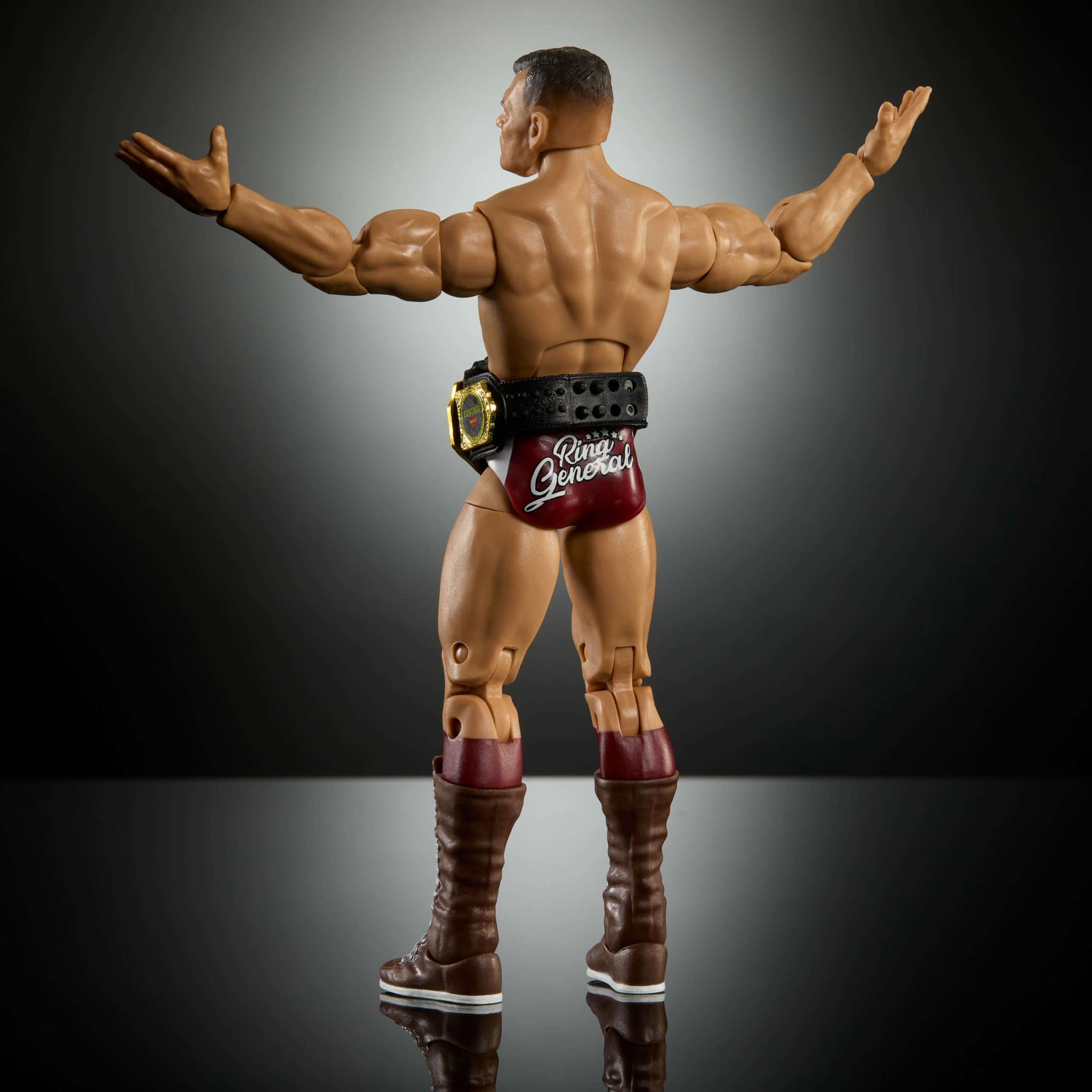 Mattel WWE Elite Gunther figure accessories for authentic ring-ready setups