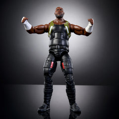 Mattel WWE Elite iconic accessories recreate signature moves and ring entrances for play and display.