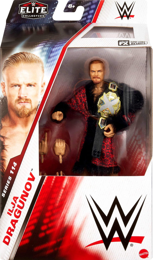 Mattel WWE Elite Ilja Dragunov with 25 articulation points for authentic posing