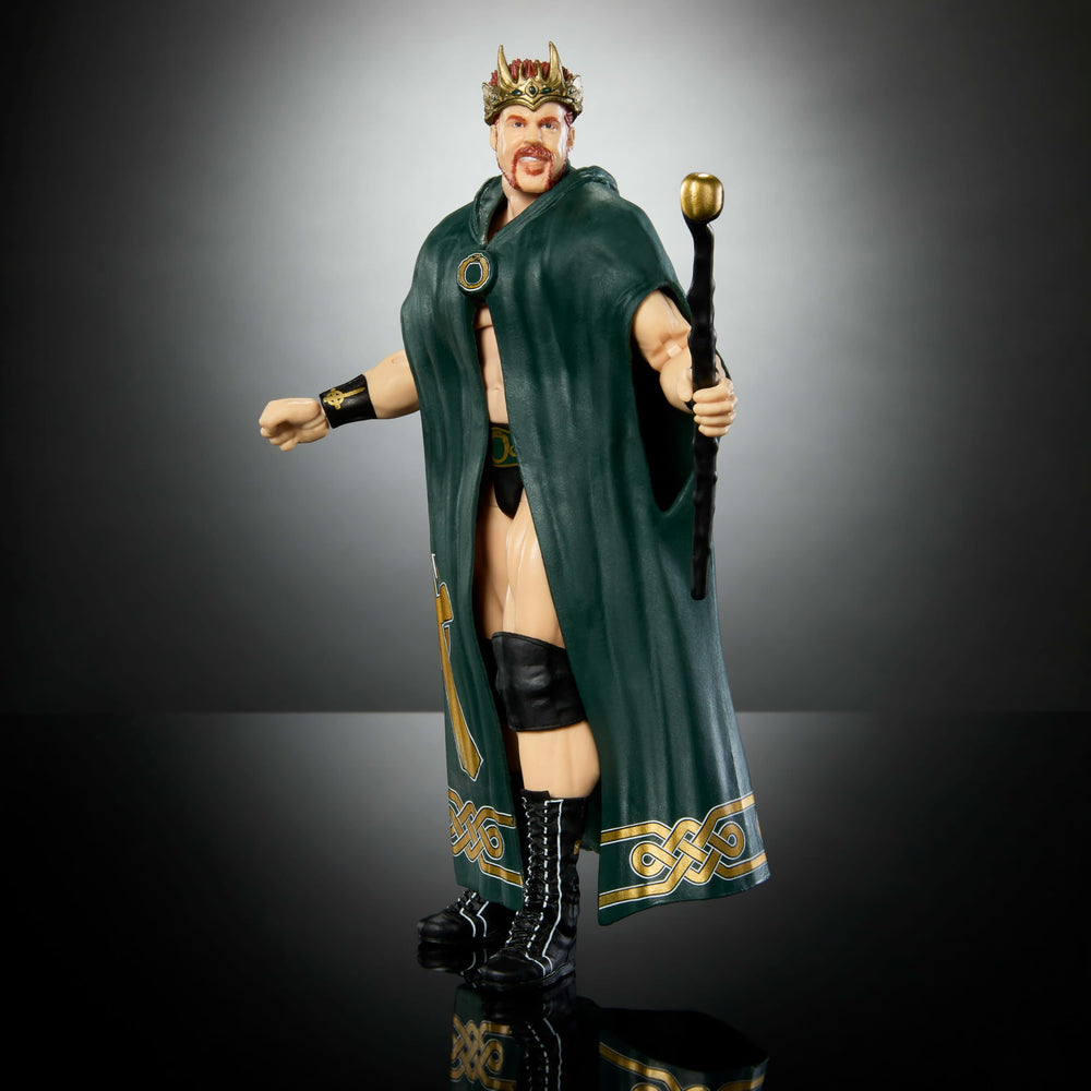 Mattel WWE Elite King Sheamus accessories set for themed battles