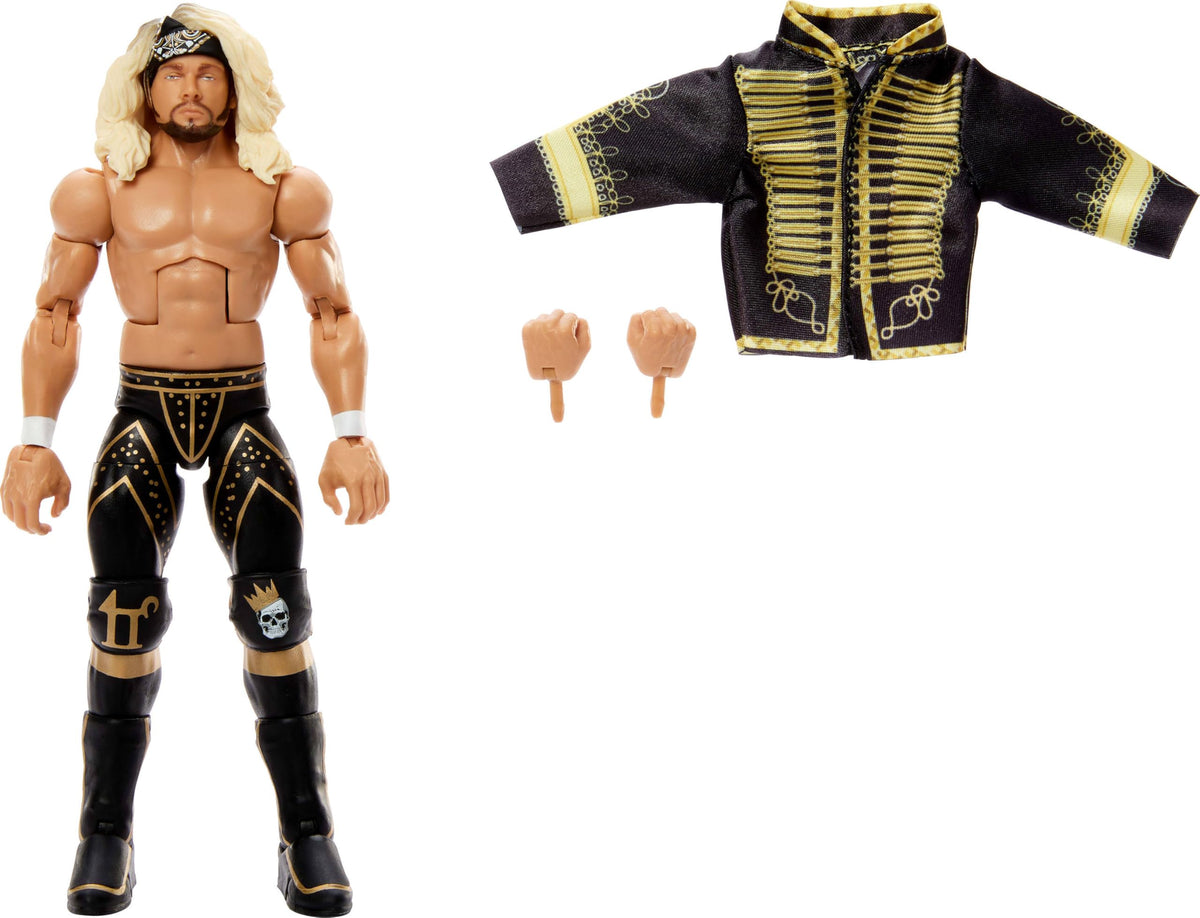 Mattel Lexis King figure front view, ideal for display and dynamic posing