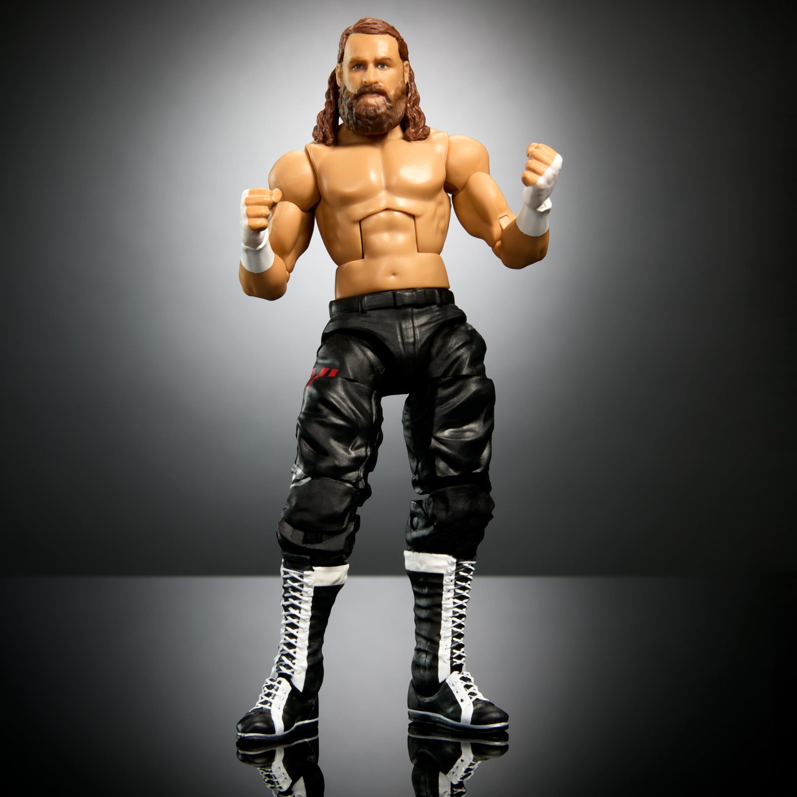 Includes iconic Sami Zayn accessories for display and play