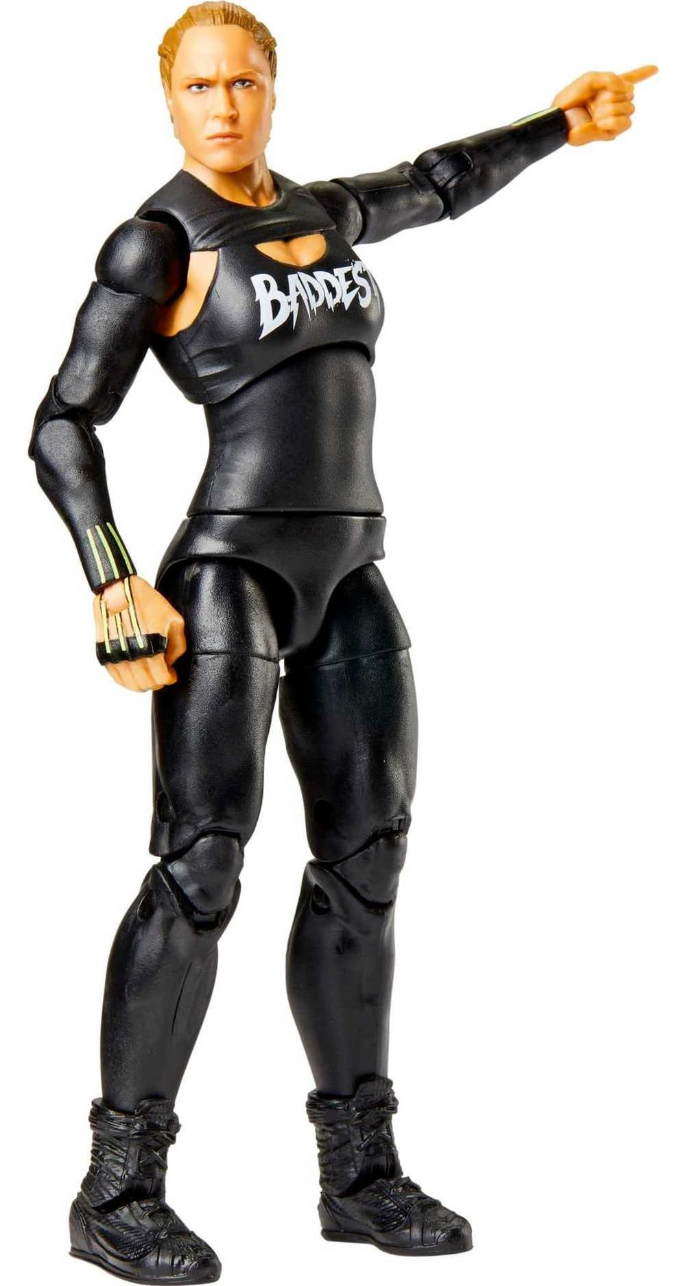 Mattel WWE Elite Series 97 Ronda Rousey figure swappable hands for varied action stances