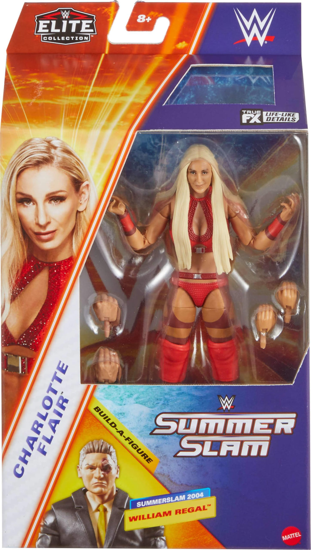 Build-A-Figure parts from Mattel WWE Elite set for creating a new figure.