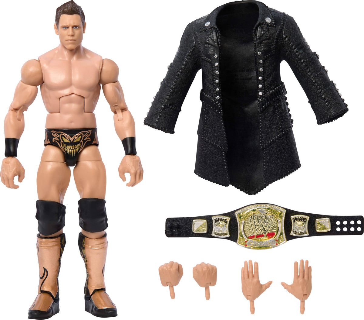 Mattel WWE Elite The Miz figure posed for dynamic display.